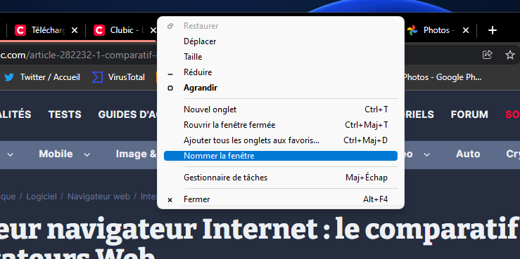 chrome © clubic.com