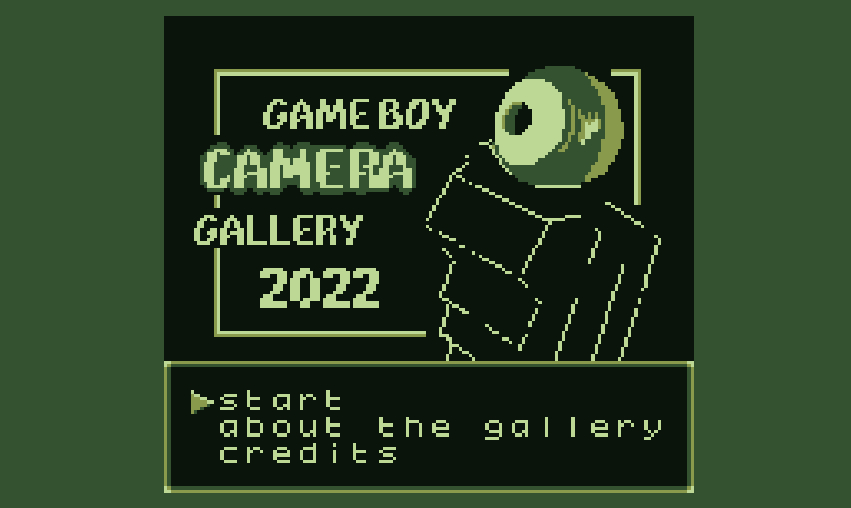 Game Boy Camera Gallery