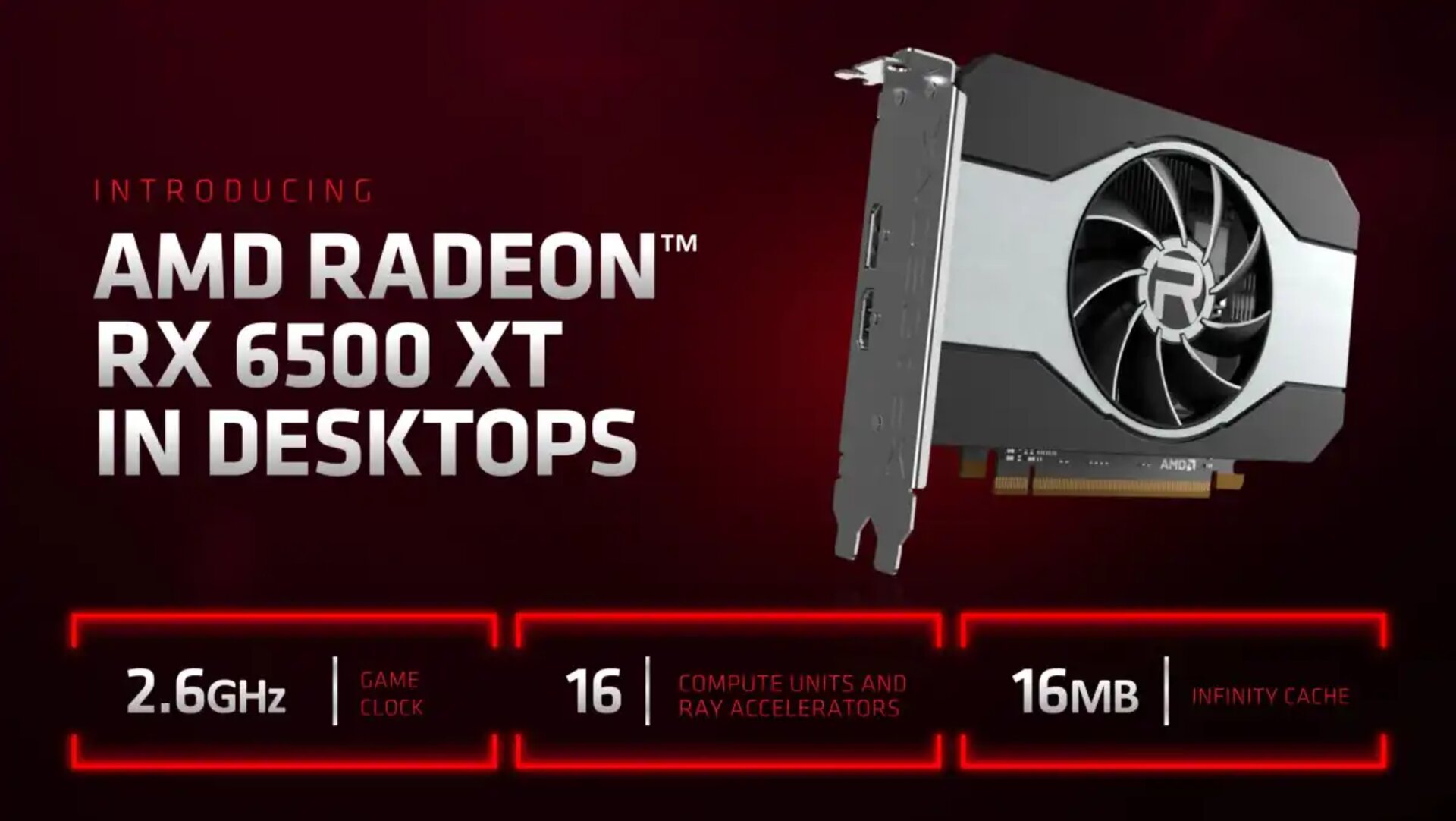 Test AMD Radeon RX 6500 XT : de l'entrée de gamme qui affiche vite