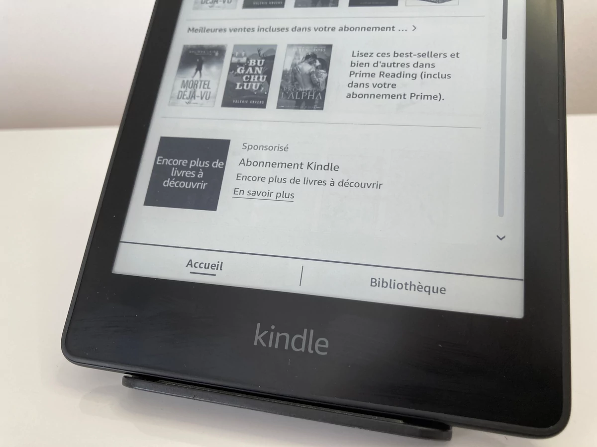 Paperwhite 2021 - Pub interface © Johan Gautreau