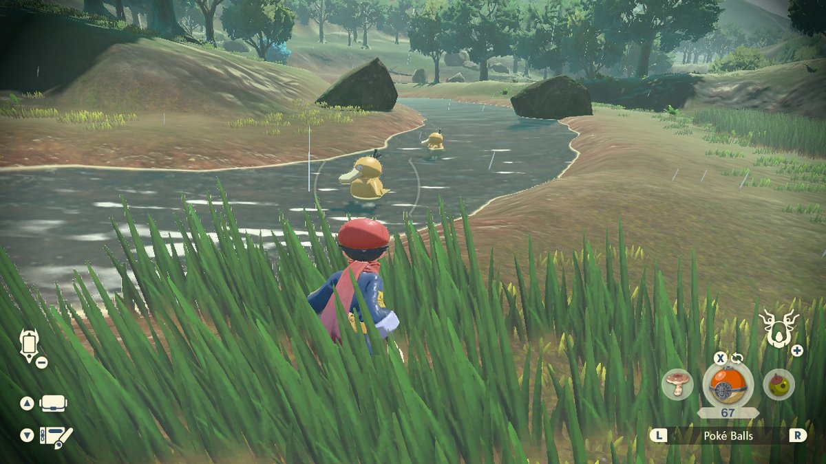 À la différence des jeux principaux, les hautes herbes sont vos alliées dans Légendes Pokémon : Arceus