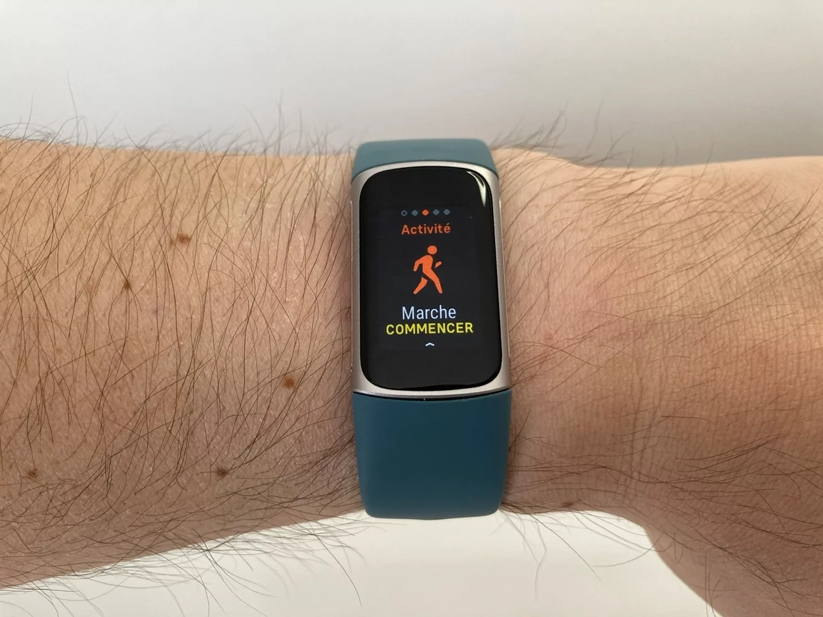 Fitbit Charge 5 - Liste sports © Johan Gautreau