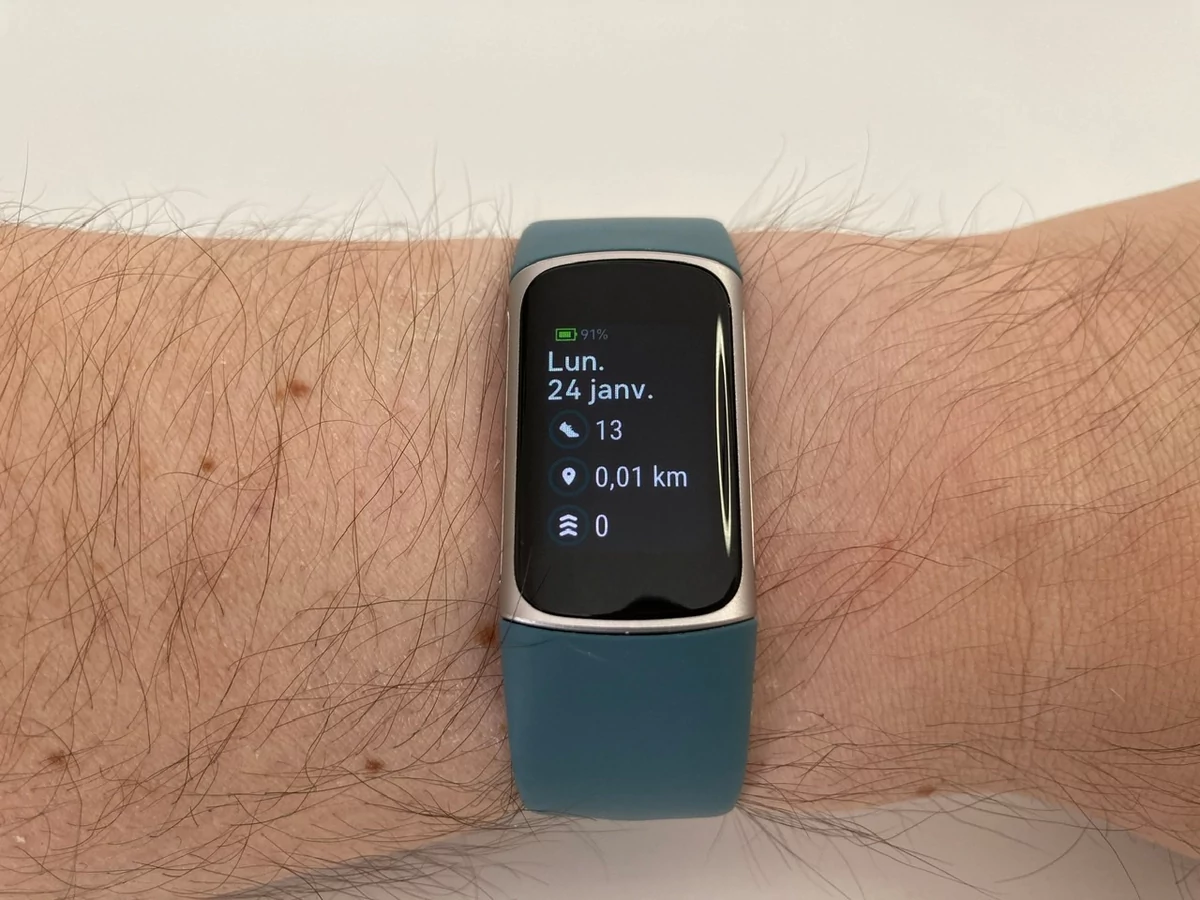 Fitbit Charge 5 - Statistiques sport © Johan Gautreau