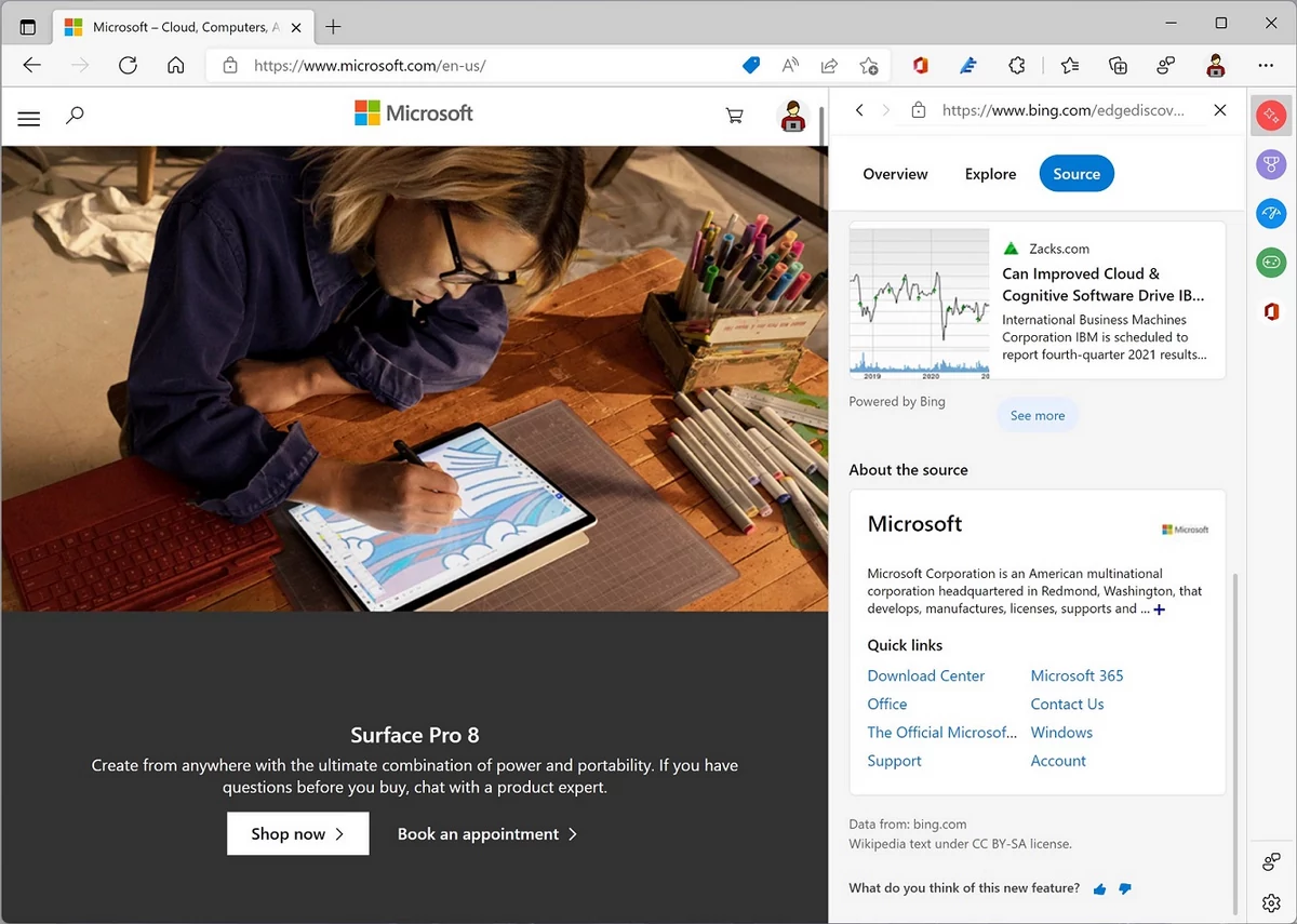 discover © Windowslatest
