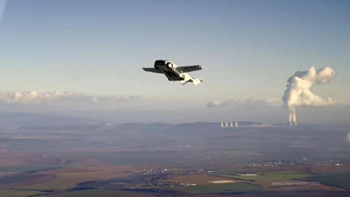AirCar Klein en vol © Klein Vision