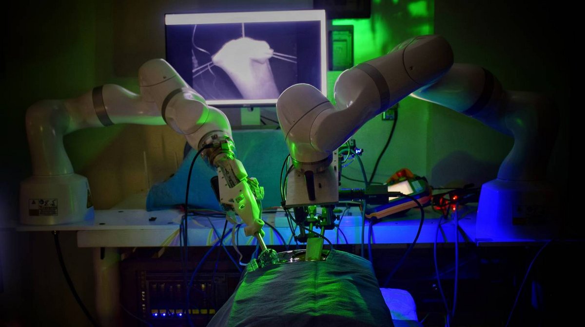 Robot chirurgien STAR © Johns Hopkins University