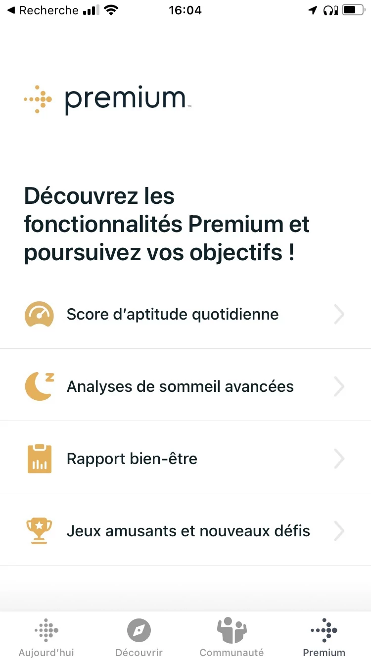 Fitbit Premium © Johan Gautreau