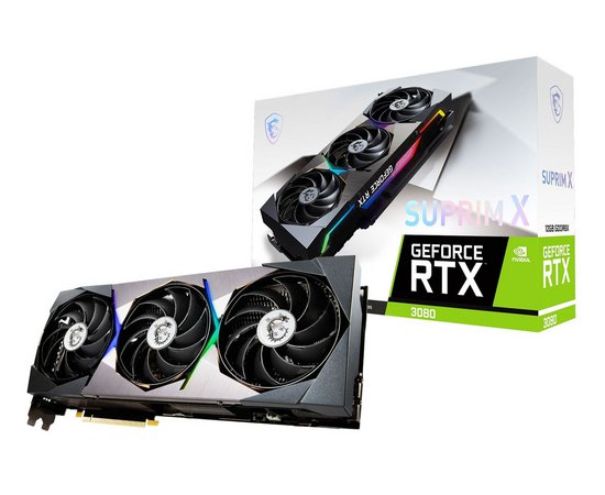 MSI GeForce RTX 3080 SUPRIM X 12 GB