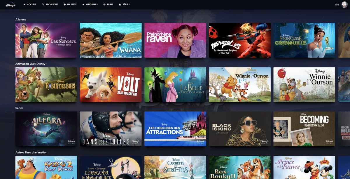 Disney+ © Capture d'écran