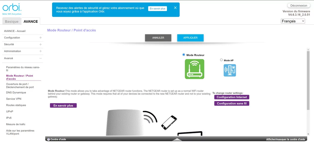 Test Netgear Orbi RBK852 © Alexandre Schmid pour Clubic