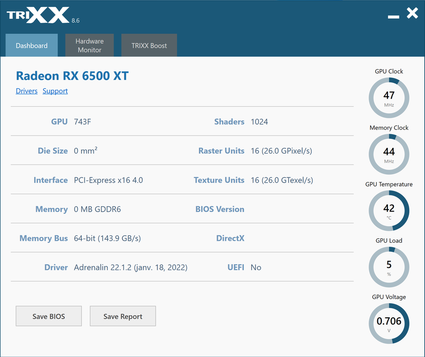 Test AMD Radeon RX 6500 XT : de l'entrée de gamme qui affiche vite