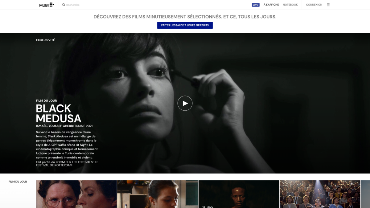 Mubi © © MUBI