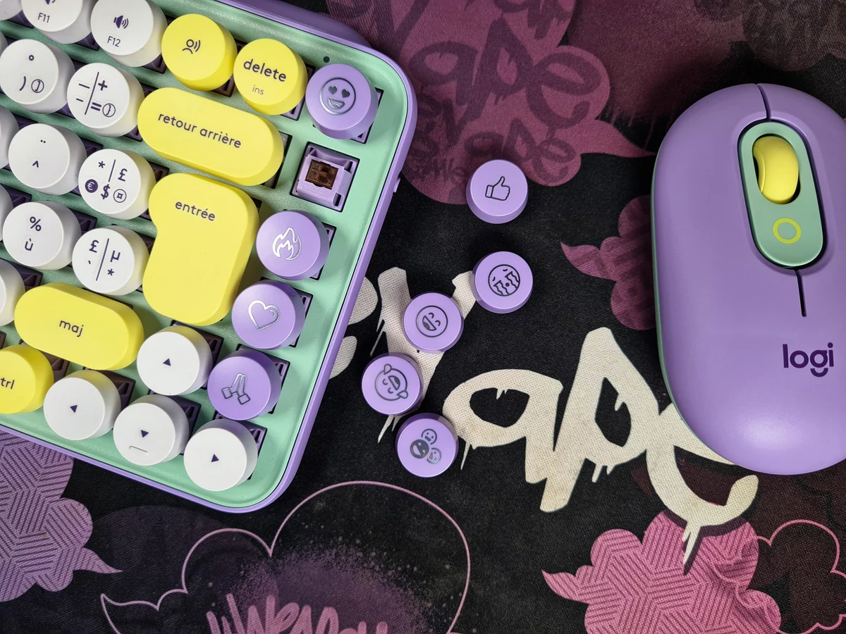Test Logitech POP Keys et Mouse © Matthieu Legouge