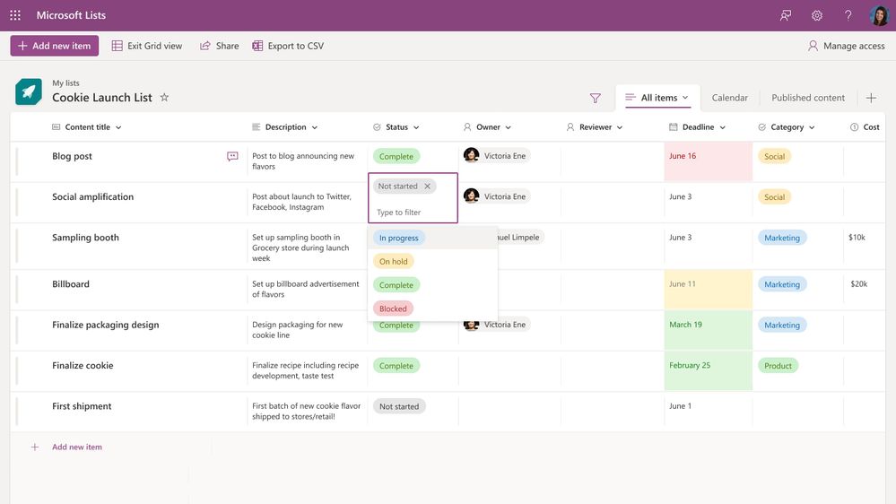 Microsoft dévoile Lists en preview, son concurrent de Trello