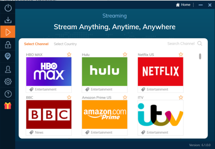 Ivacy VPN dispose de serveurs optimisés pour le streaming