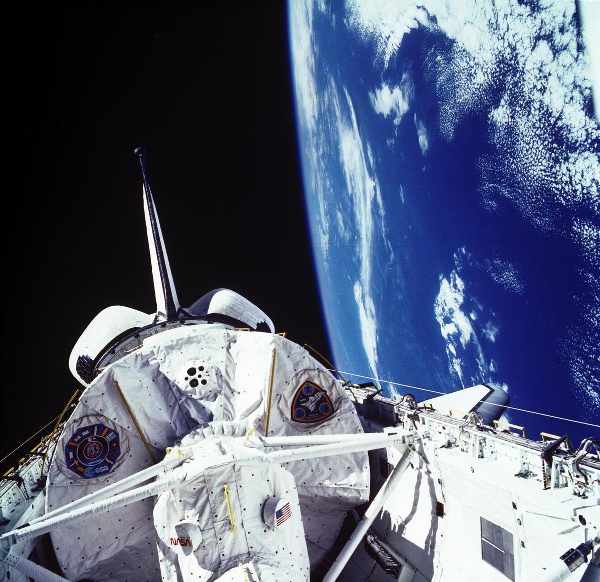 ESA Spacelab navette STS orbite © NASA