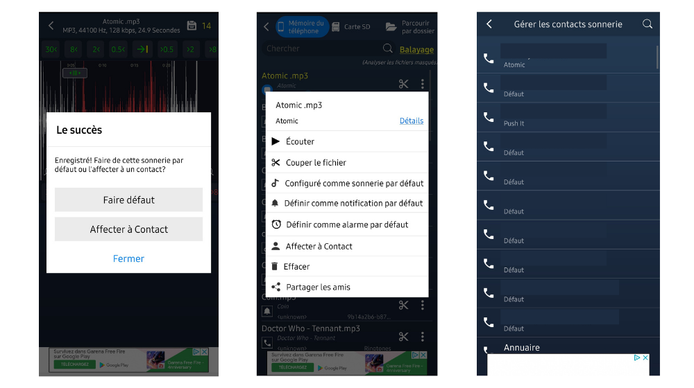 Couper musique 2 © © Recorder & smart apps