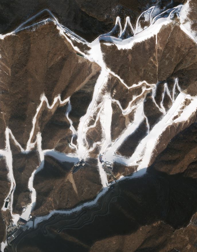 Les JO 2022 vus par satellite : Planet vole au-dessus de Yanqing