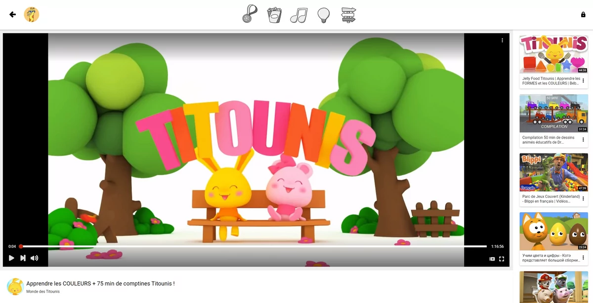 YouTube Kids © Capture d'écran