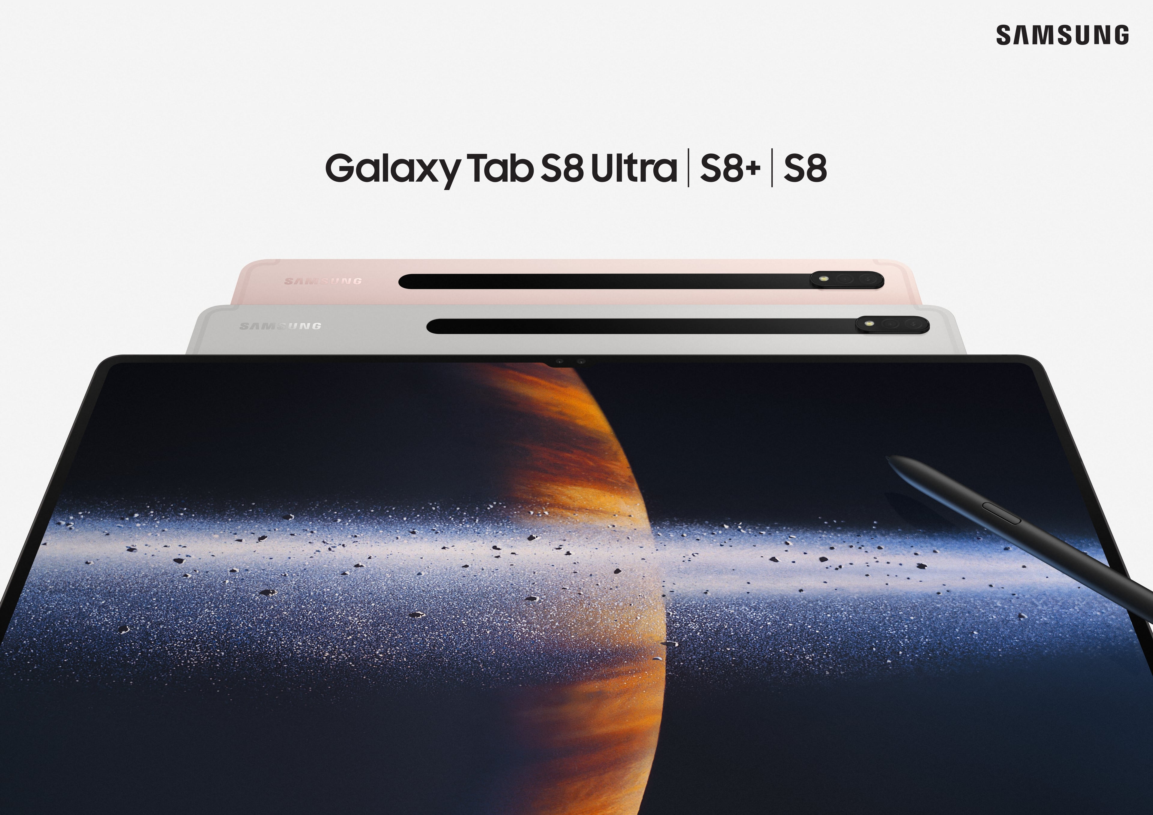 Galaxy Tab S8, S8+ et S8 Ultra : Samsung muscle son jeu sur les tablettes premium
