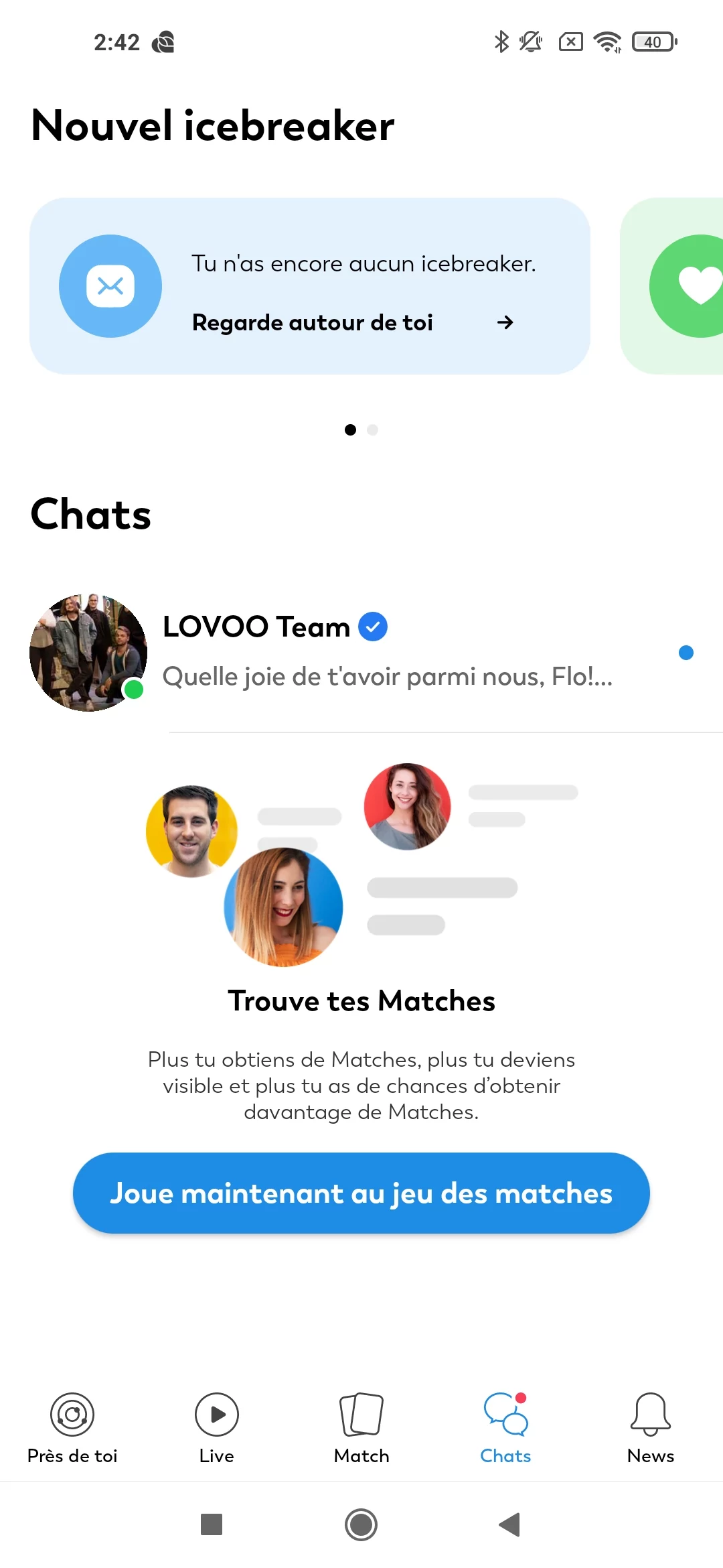 Lovoo screen 4