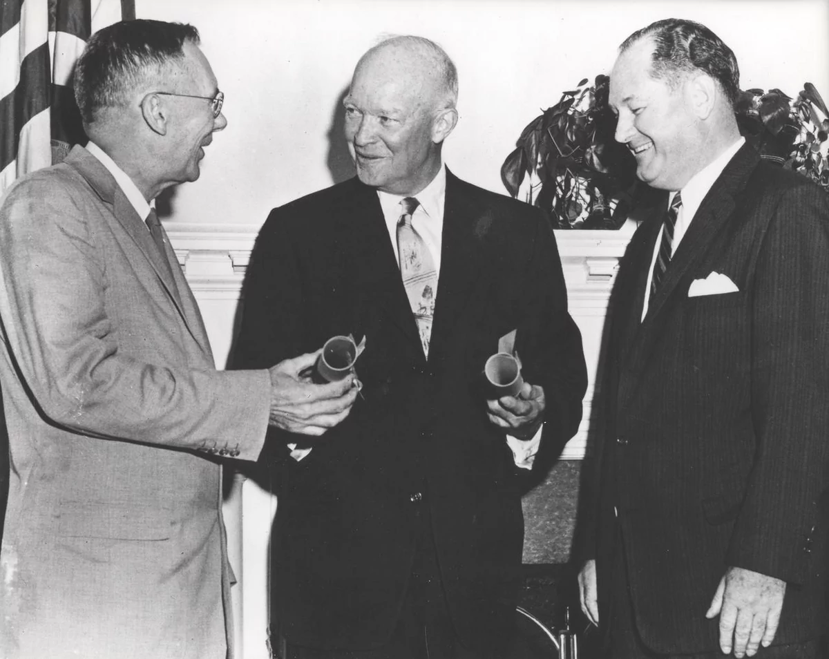 Eisenhower NASA création © NASA