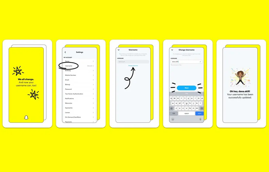 Snapchat Username © Image: Snapchat