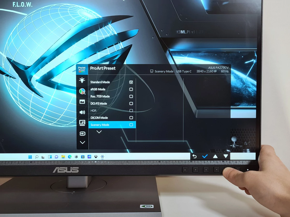Test Asus ProArt PA279CV © Matthieu Legouge