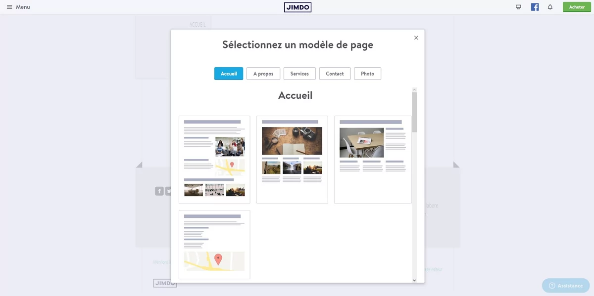Jimdo pages © Jimdo