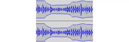 Audacity ajuster volume sonore © Audacity