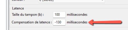 Audacity Compensation latence Comment gérer la latence.png © Audacity