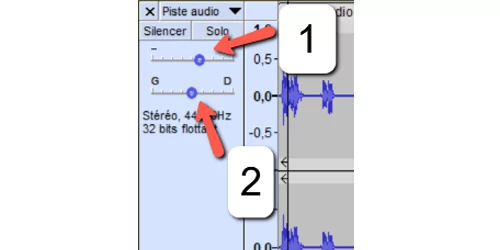 Audacity Balance son Comment mixer plusieurs sons © Audacity