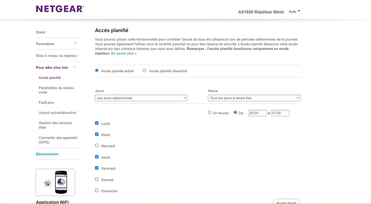 Test Netgear EAX20 © Alexandre Schmid pour Clubic