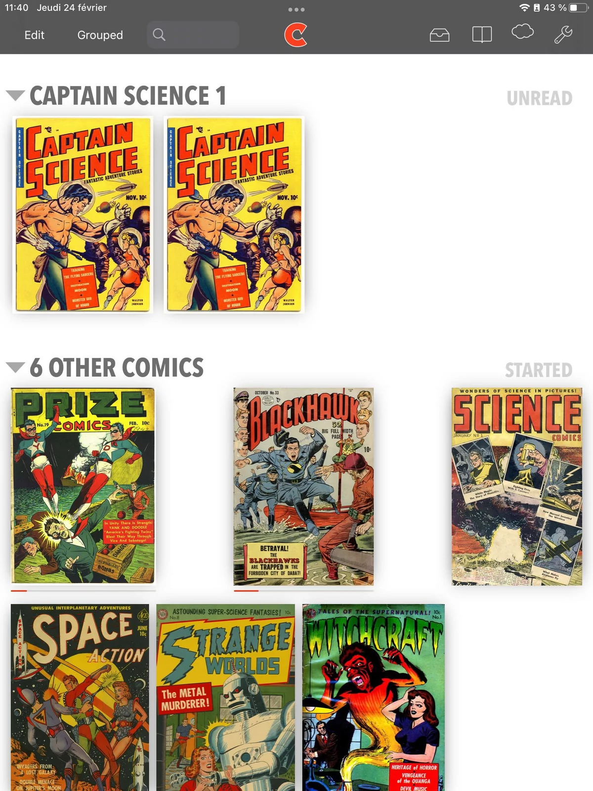 Chunky Comic Reader © Clubic.com/Stephane Ruscher