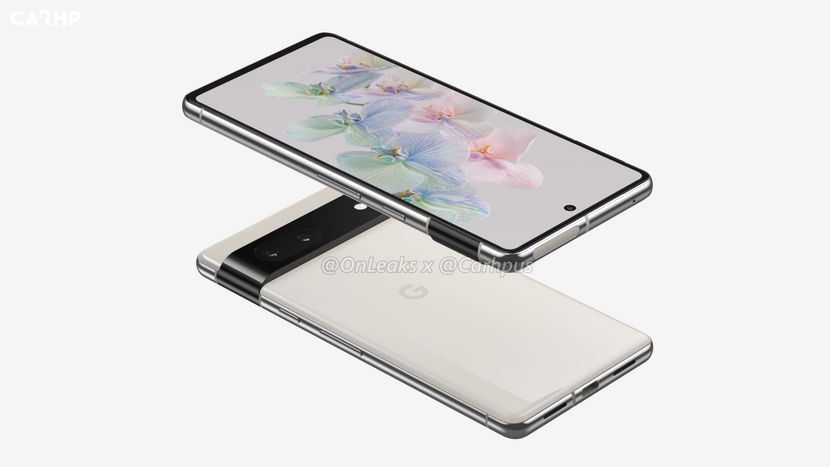 Rendu du Pixel 7 © Onleaks