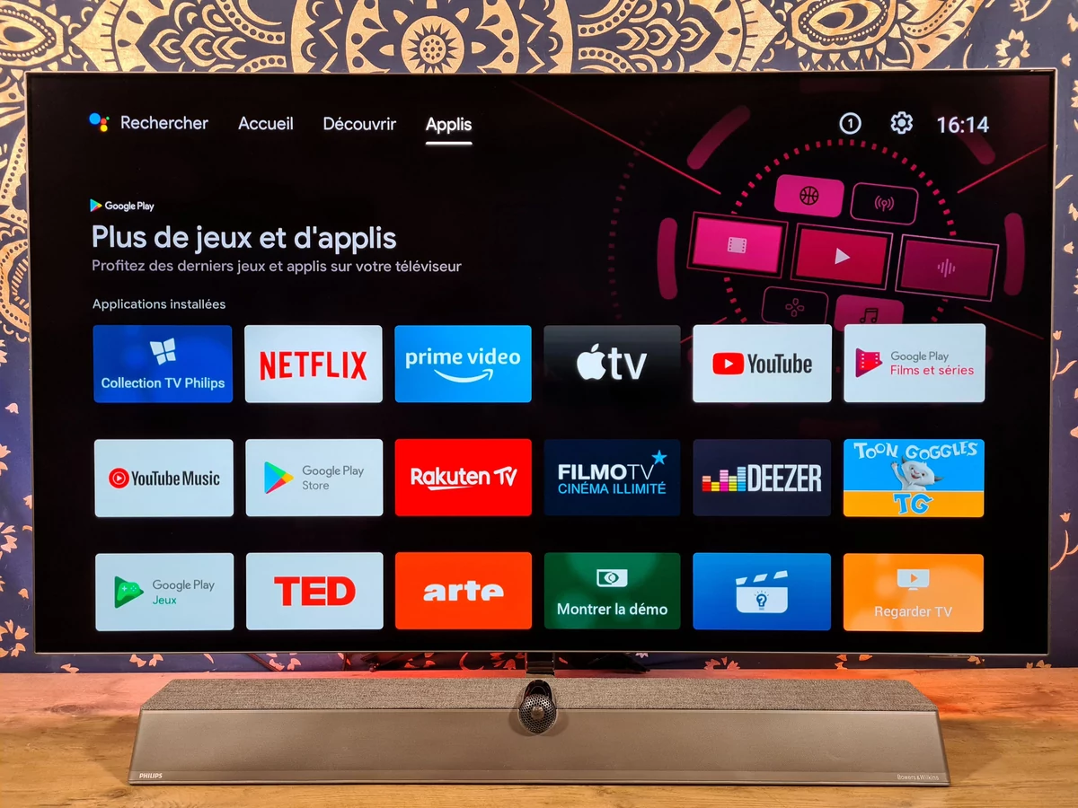 Test Philips 55OLED936 © Matthieu Legouge