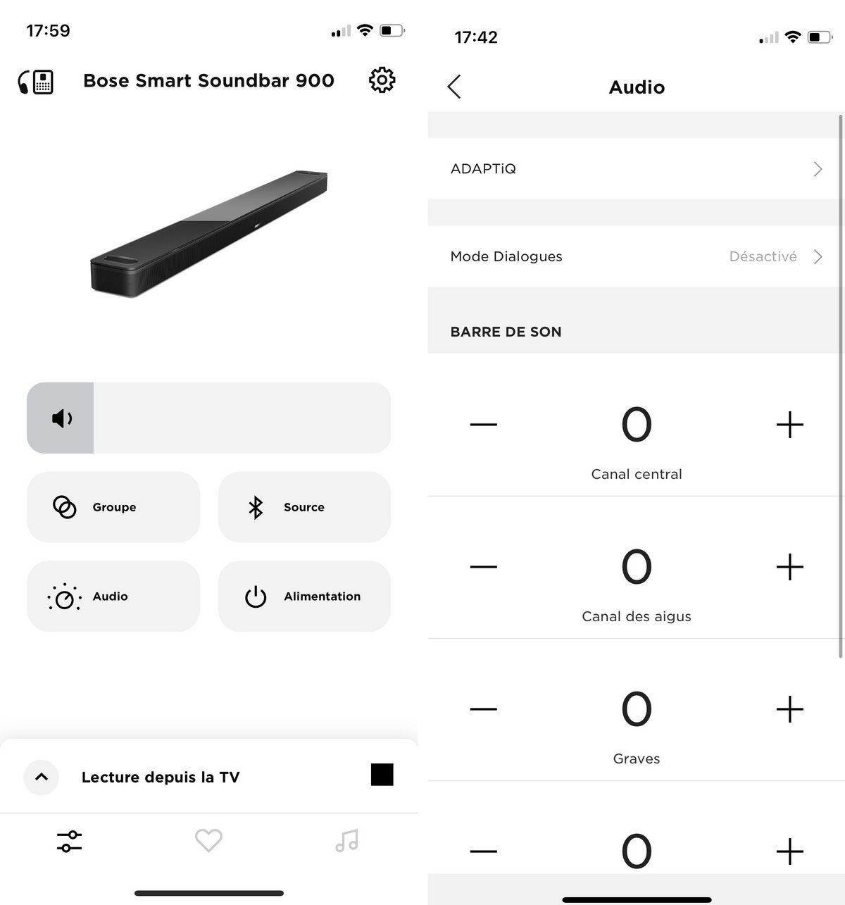 Test Bose Smart Soundbar 900 app2