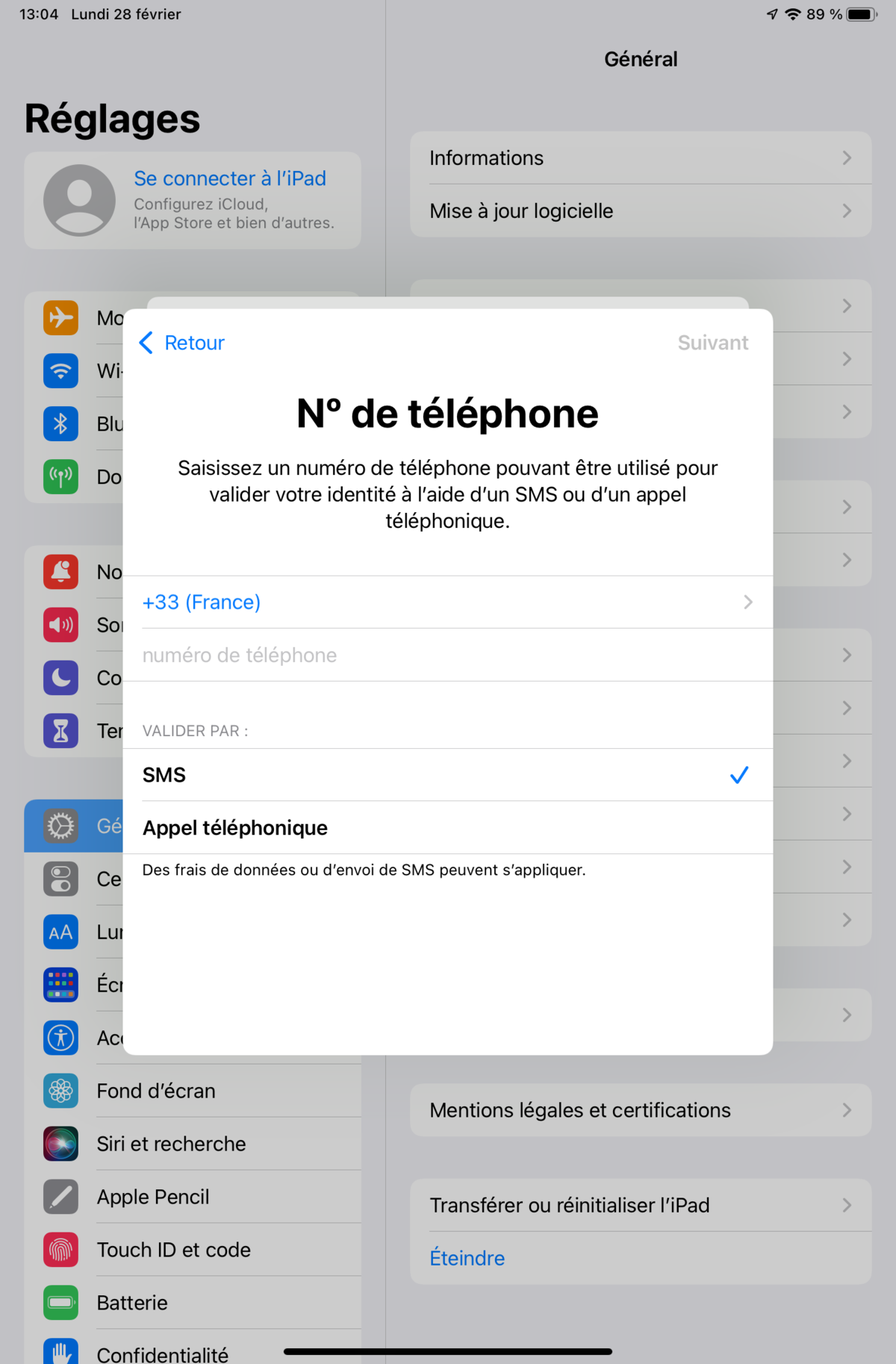 Créer compte iCloud iOS © © Clubic.com