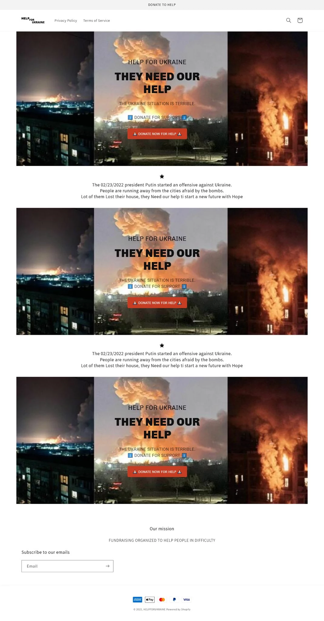 Help for Ukraine © ESET