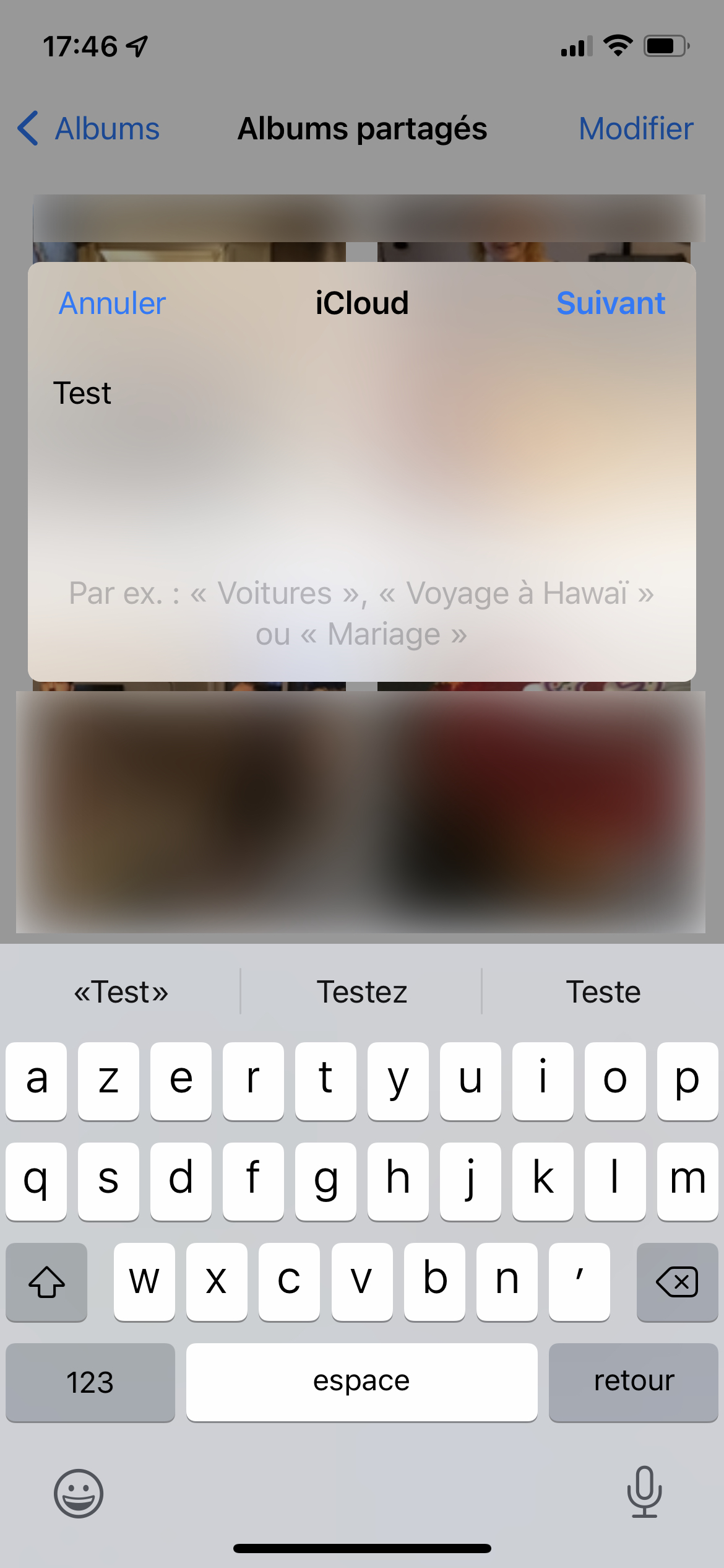iCloud - Partage de vos photos iOS