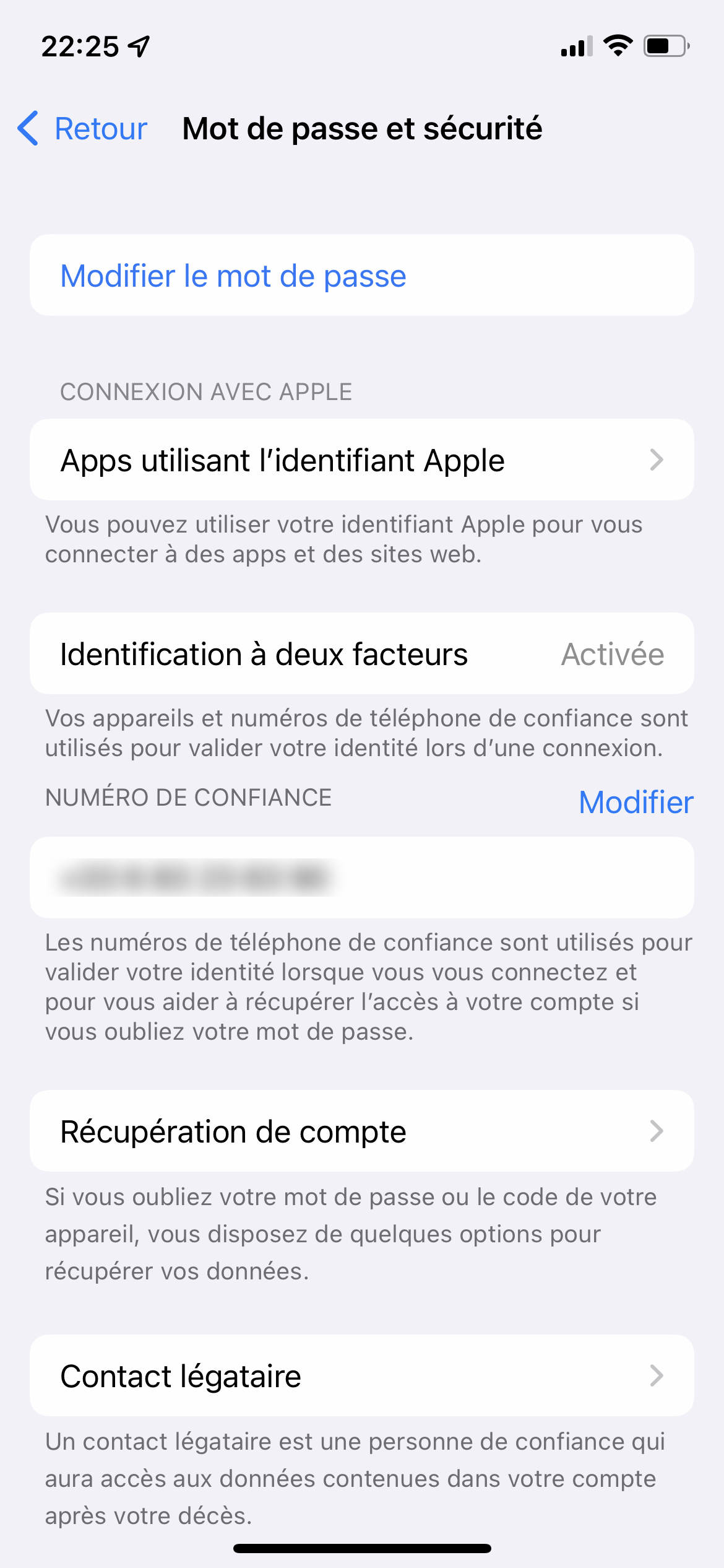 Modifier mot de passe iCloud iOS © © Clubic.com