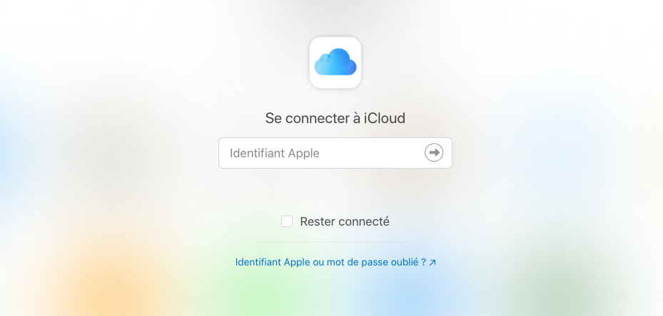 icloud login