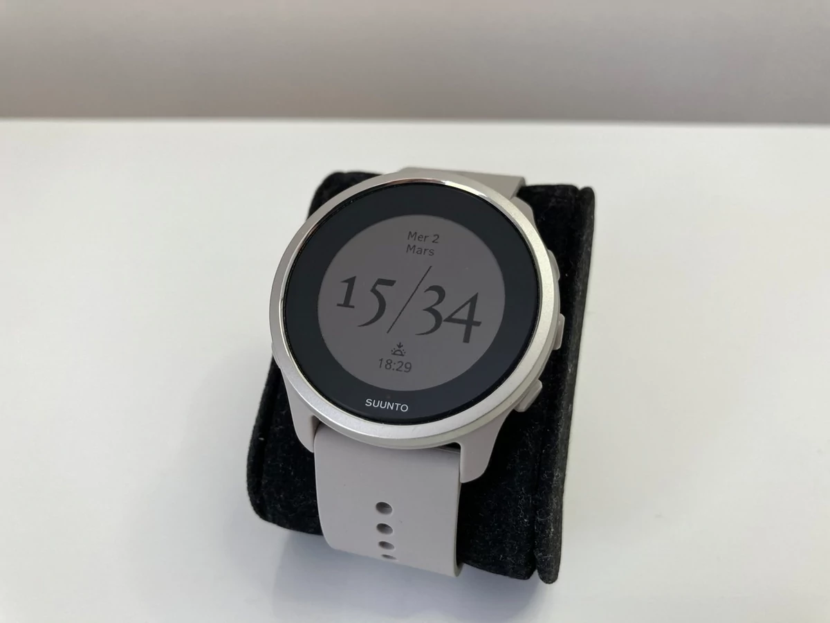 Suunto 5 Peak - Ecran © Johan Gautreau