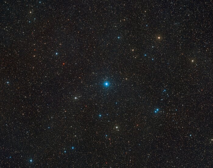 HR 6819 étoiles ciel © ESO/Digitized Sky Survey 2/ Davide De Martin