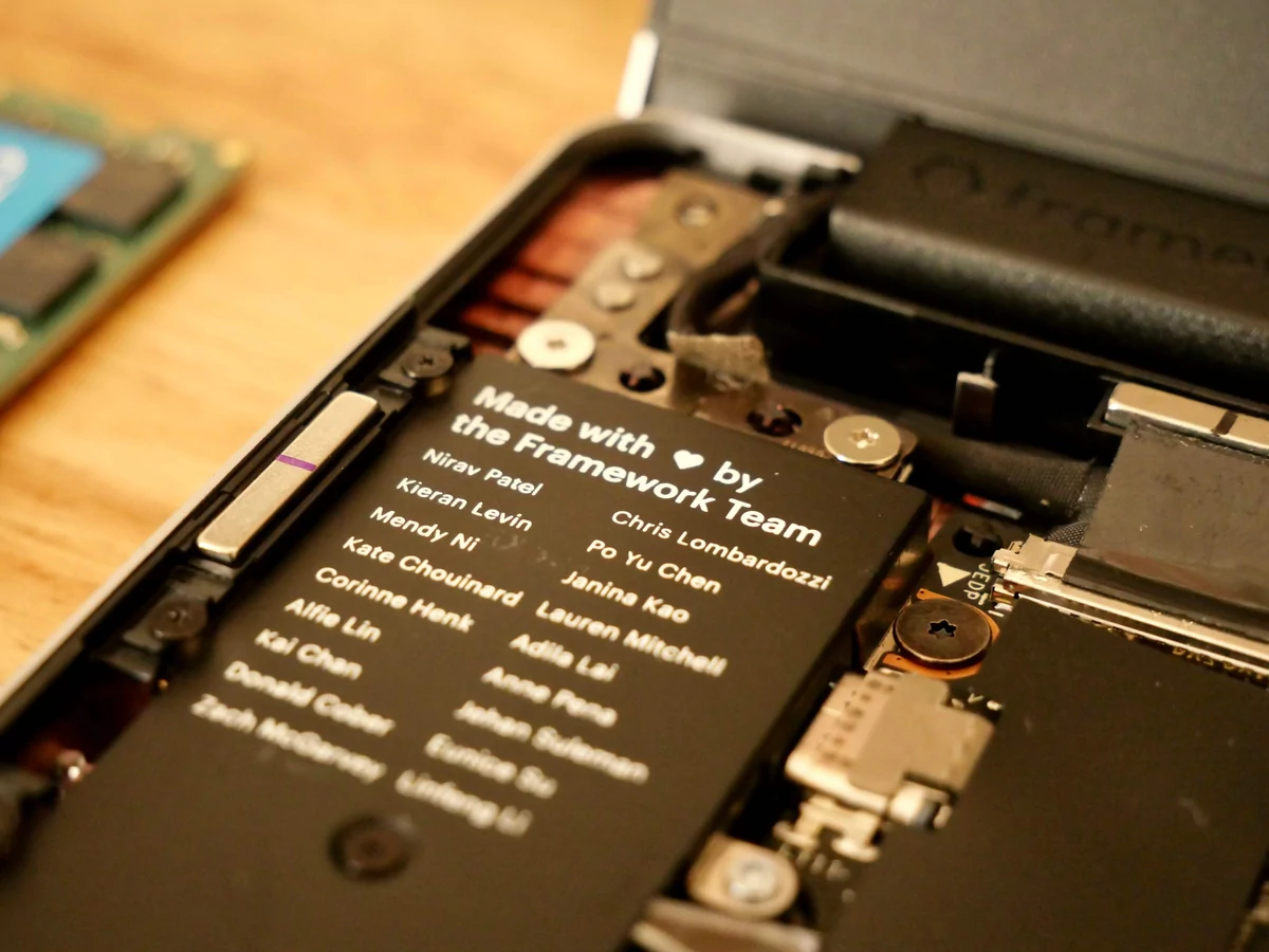 Framework laptop-10 © © Nathan Le Gohlisse pour Clubic