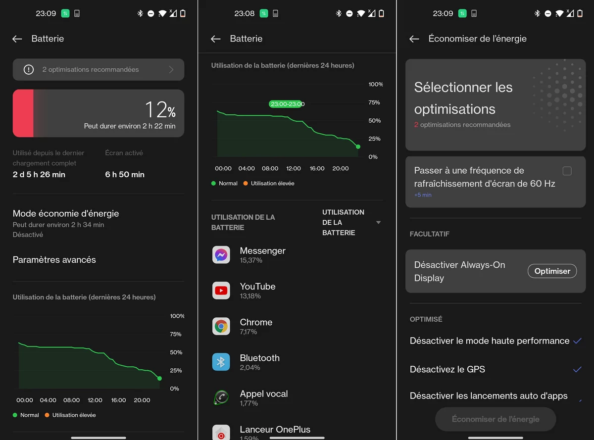 autonomie oneplus nord ce 5G