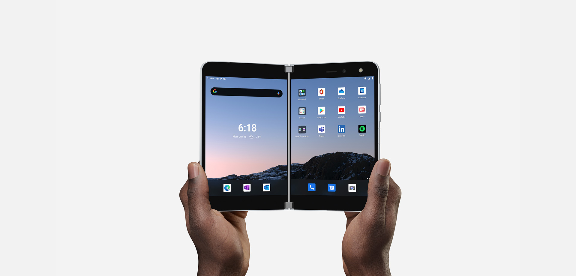 Le Surface Duo sera le premier appareil pliant sous Android 12L
