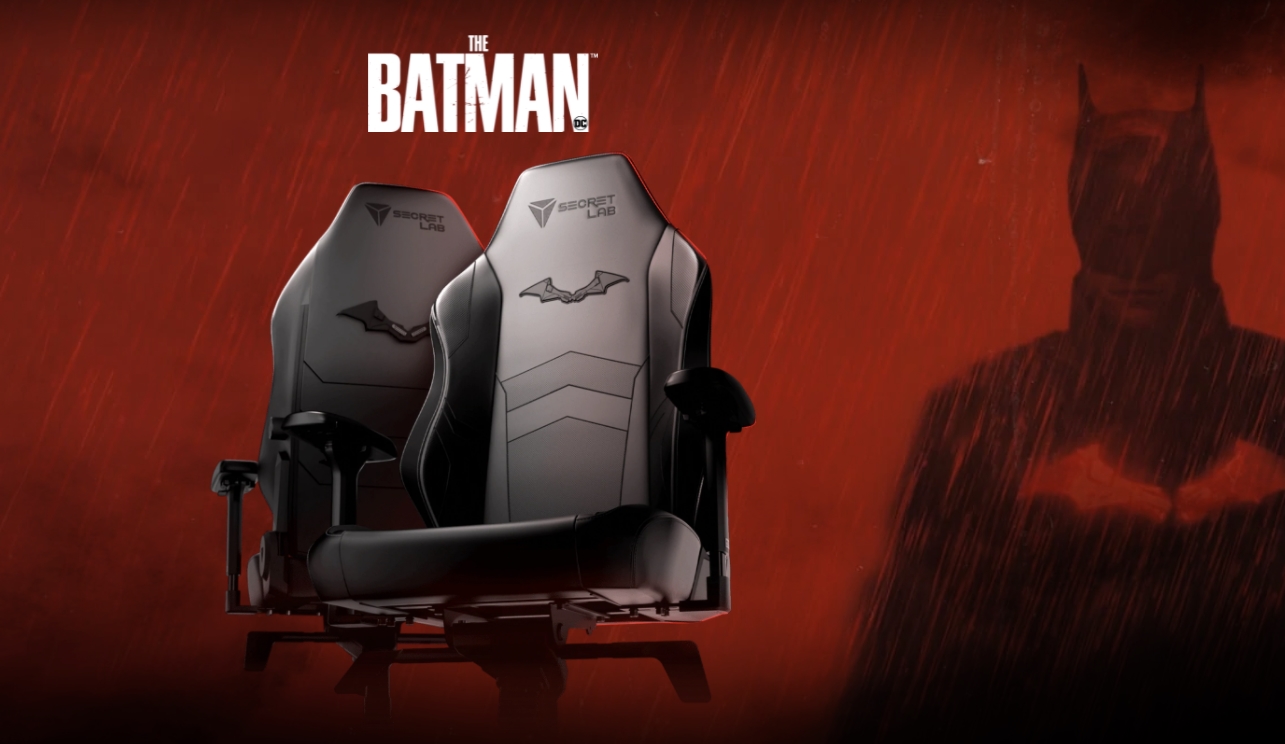 Avec le nouveau fauteuil gaming de SecretLab, vous êtes The Batman
