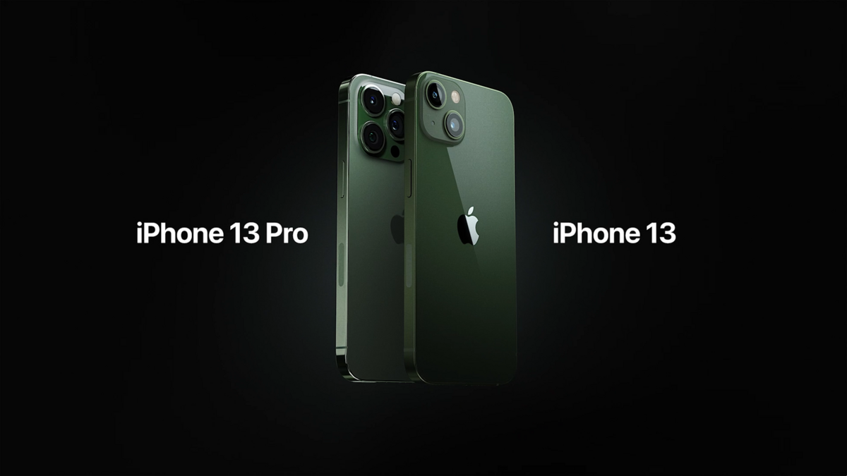 Keynote 080322 iphone 13 green © Apple