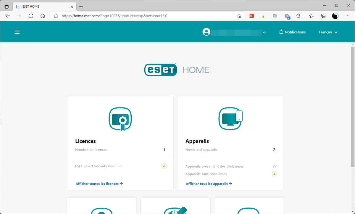 ESET Home © ESET